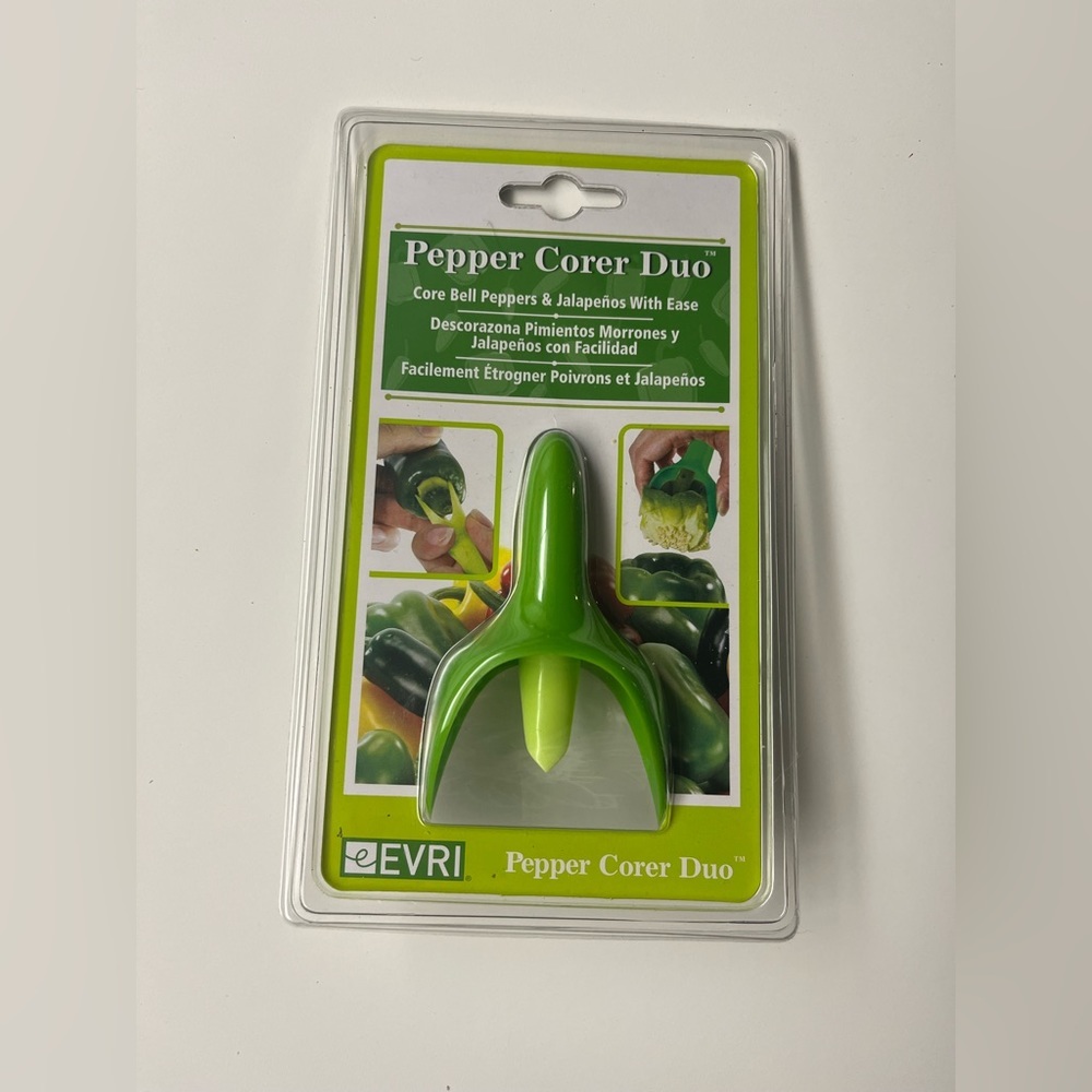 NEW Pepper Corer Duo By Evriholder